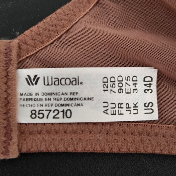 Wacoal Women's Visual Effects Minimizer Bra Size 34d - Picture 4 of 6